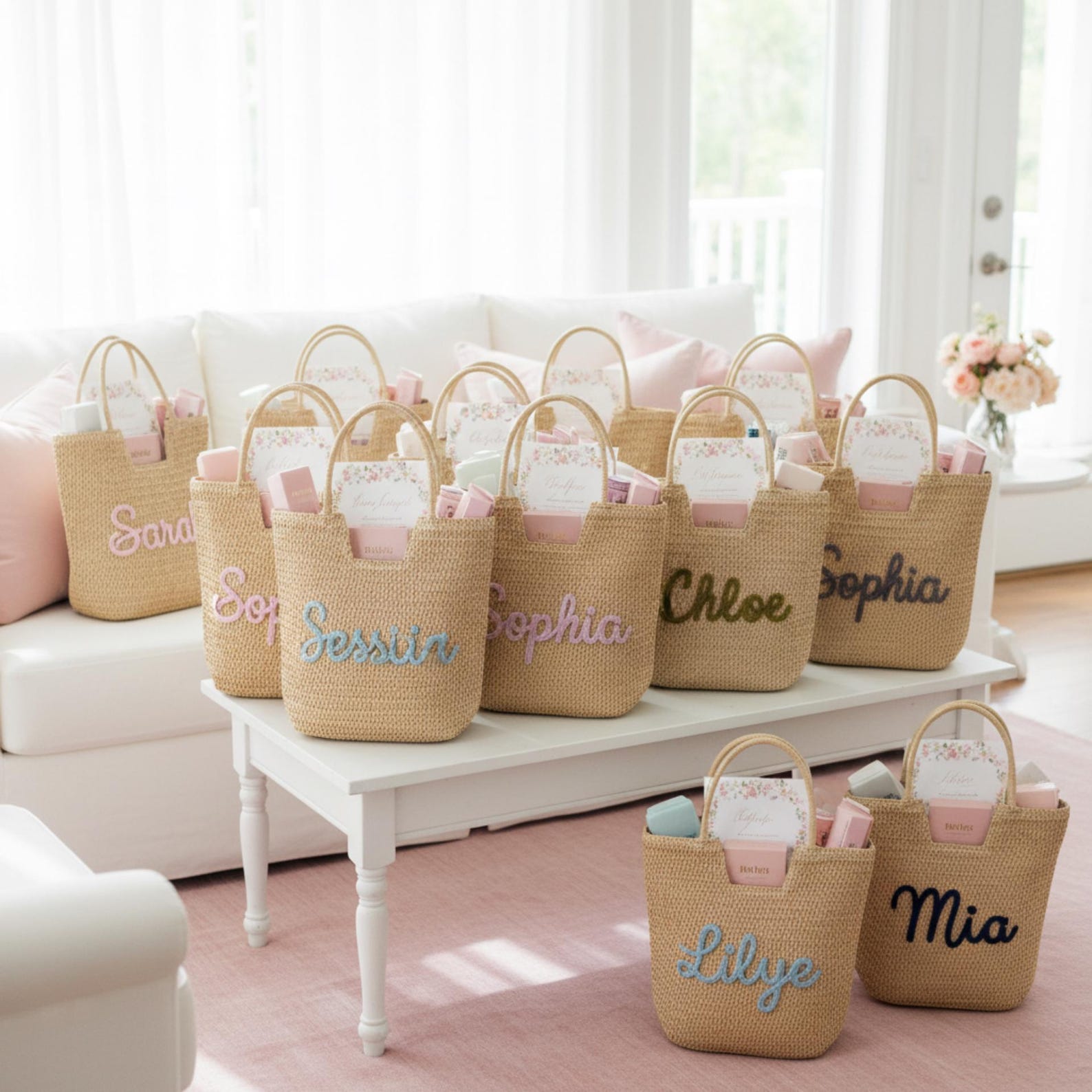 Tas Jinjing Kustom yang Dipers - Beach Bag Straw ulasan dan harga