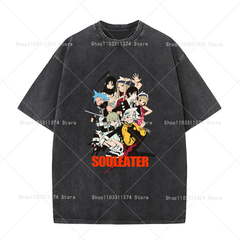 Kaos Pria Wanita Soul Eater Ga - Vintage Summer Clothing Men ulasan dan harga