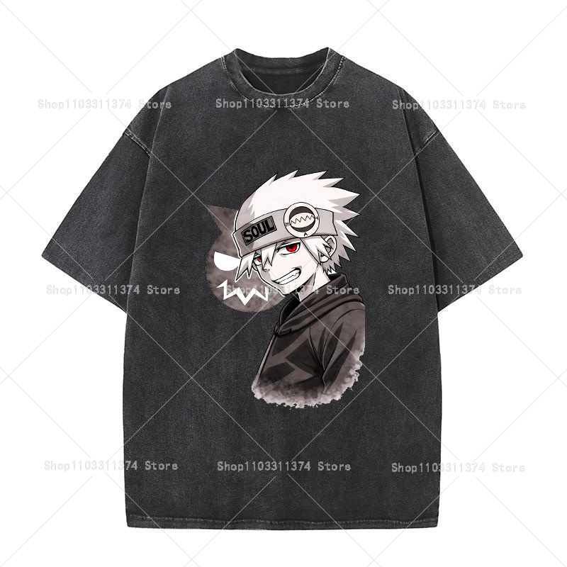 Kaos Pria Wanita Soul Eater Ga - Vintage Summer Clothing Men ulasan dan harga