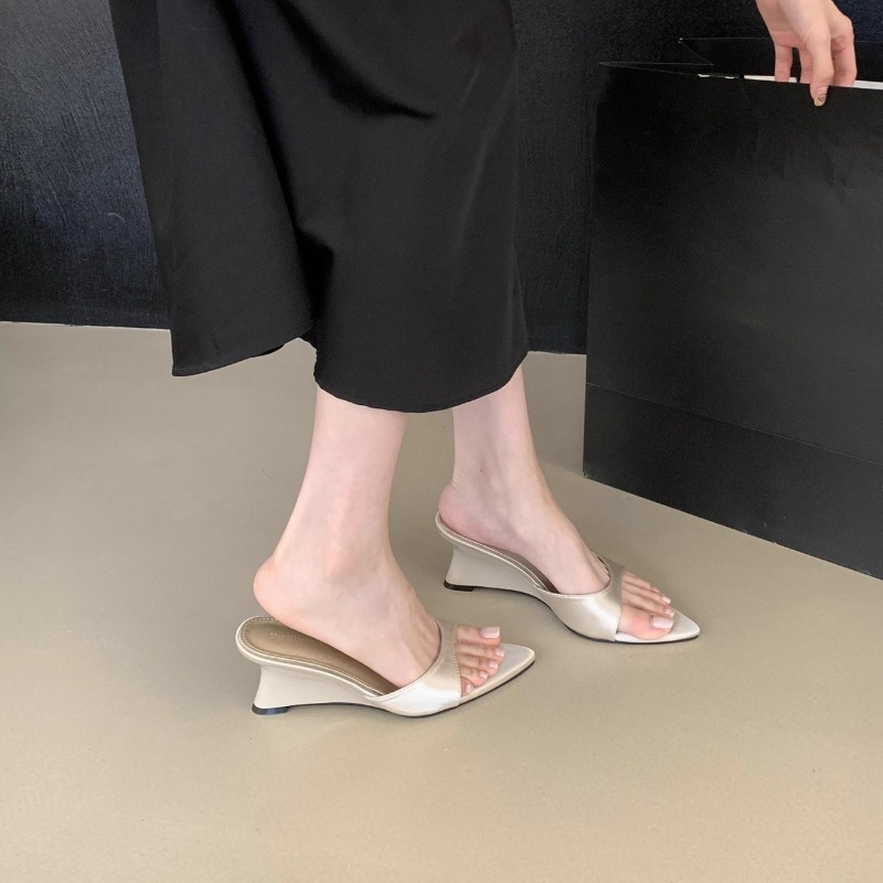 Sandal Wedges Fashion Musim Pa - Summer Clothing Office ulasan dan harga