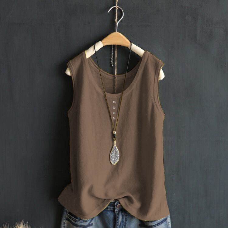 Pakaian Wanita Kerah Bulat War - Summer Clothing Office ulasan dan harga