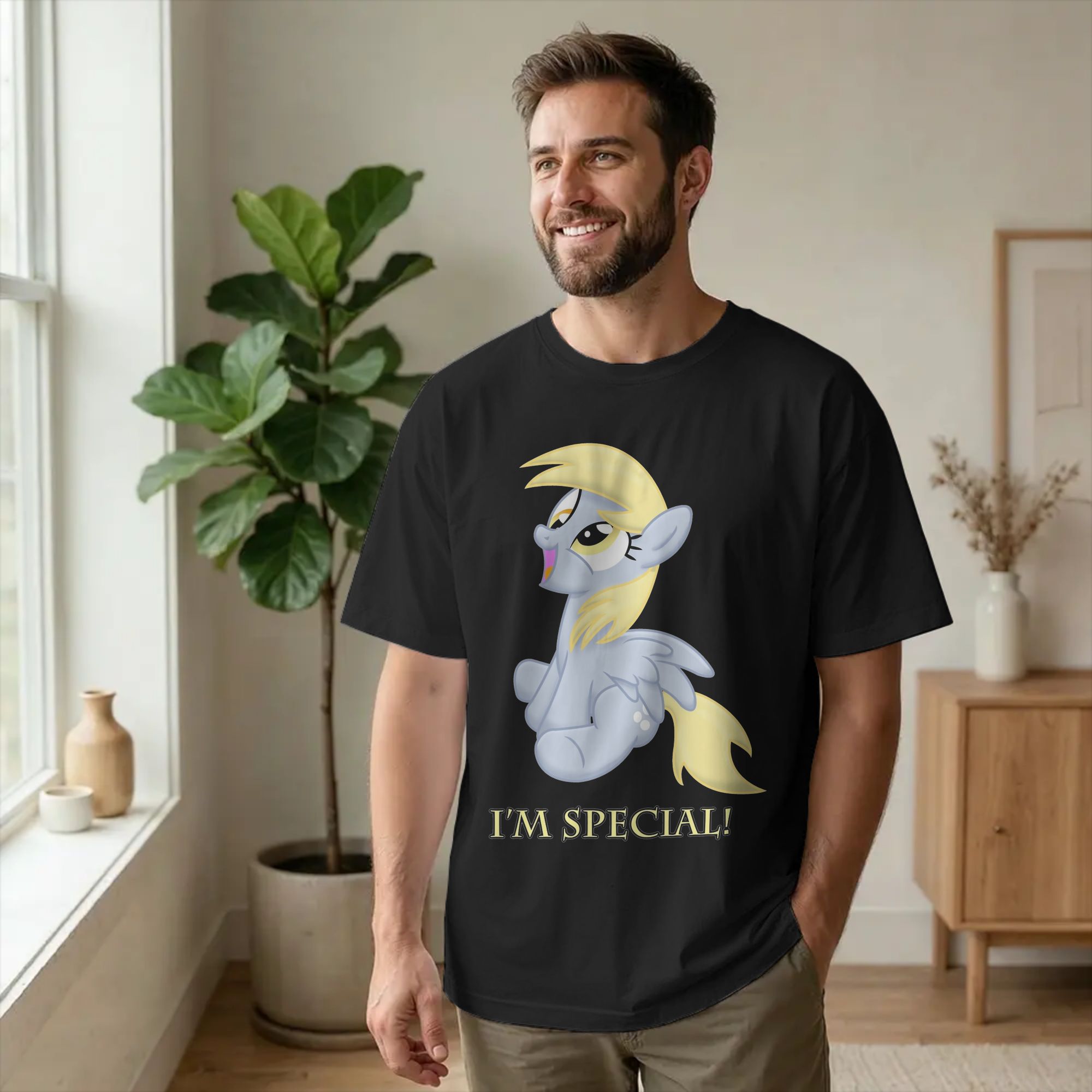 Kaos Vintage Derpy I'm Special - Vintage Summer Clothing Men ulasan dan harga