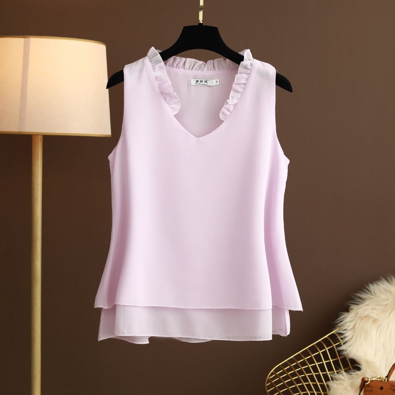Atasan Sifon Halter Ukuran Bes - Halter Neck Top ulasan dan harga