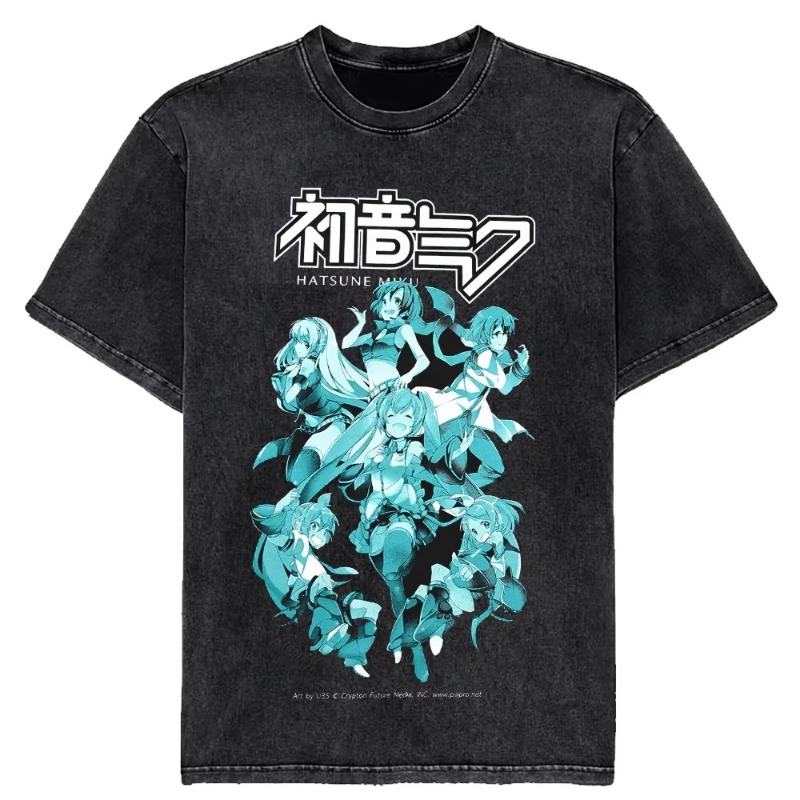 Kaos Vintage Hatsune Miku Anim - Vintage Summer Clothing Men ulasan dan harga