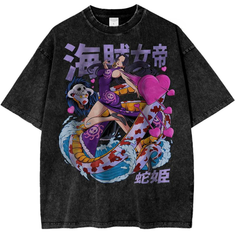 Kaos Anime Nico Robin One Piec - Vintage Summer Clothing Men ulasan dan harga