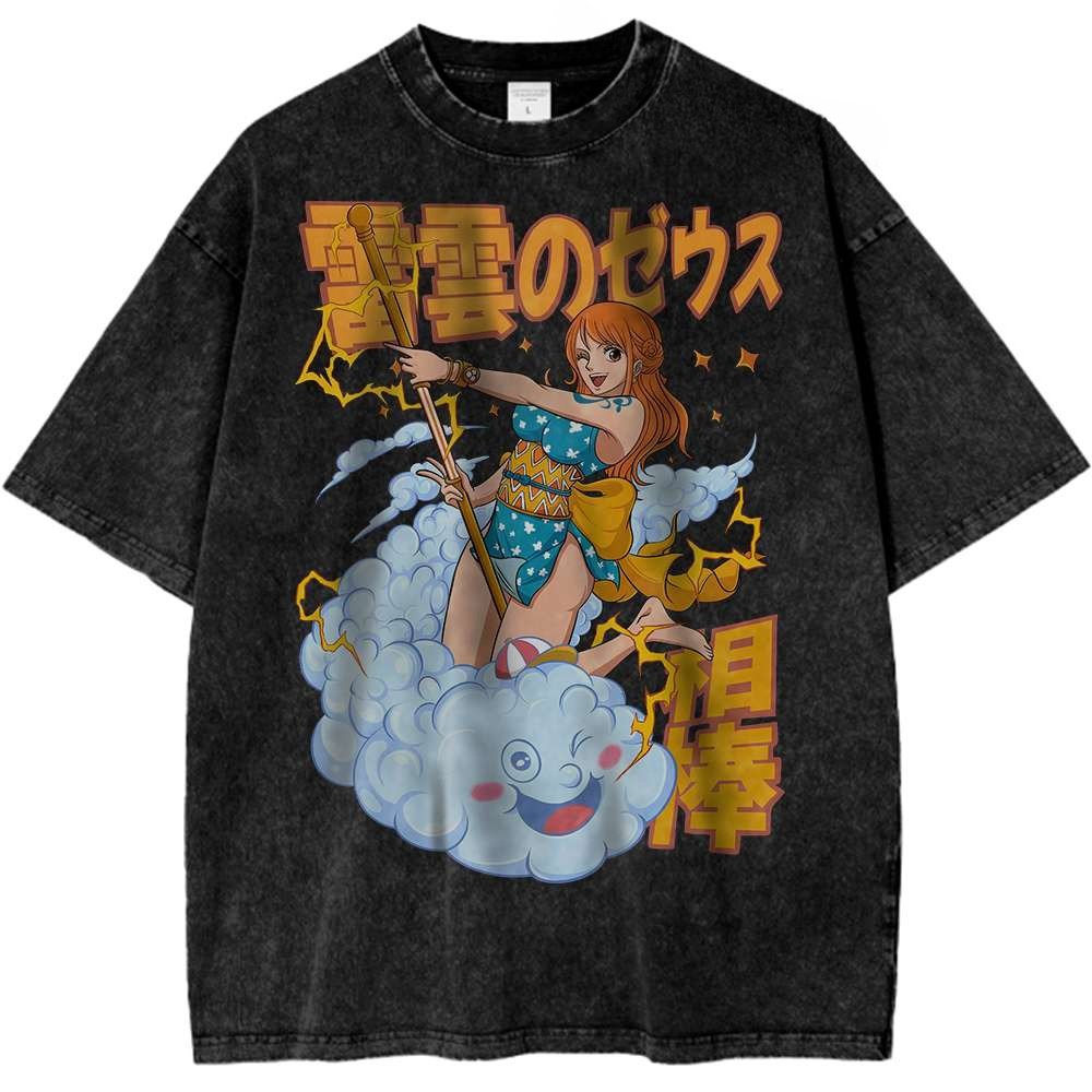 Kaos Anime Nico Robin One Piec - Vintage Summer Clothing Men ulasan dan harga