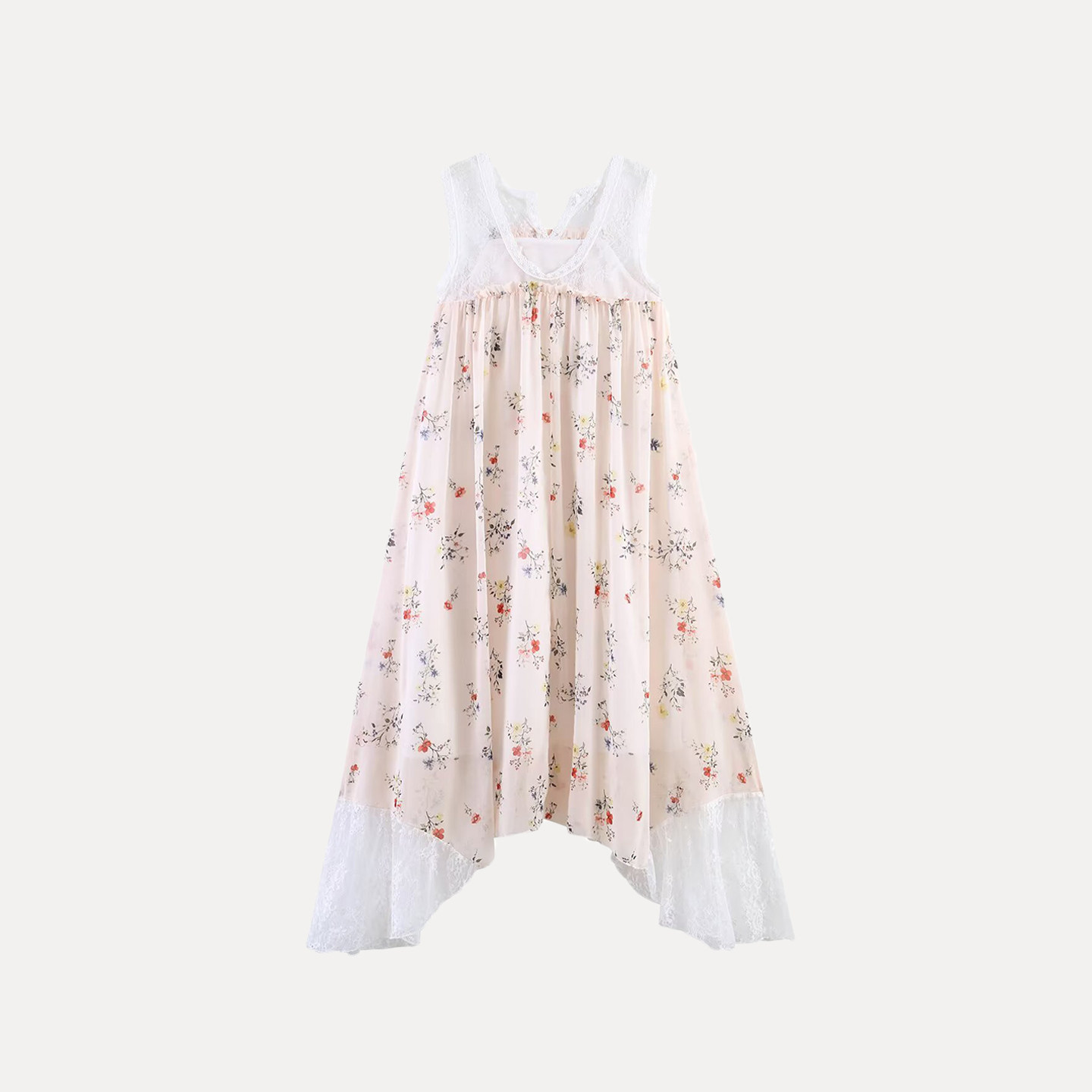 Gaun Tanpa Lengan dengan Hiasa - Summer Line Clothing Brand ulasan dan harga