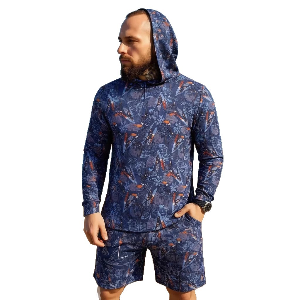 Setelan Dua Potong Hoodie Unis - Summer Clothing Essentials ulasan dan harga