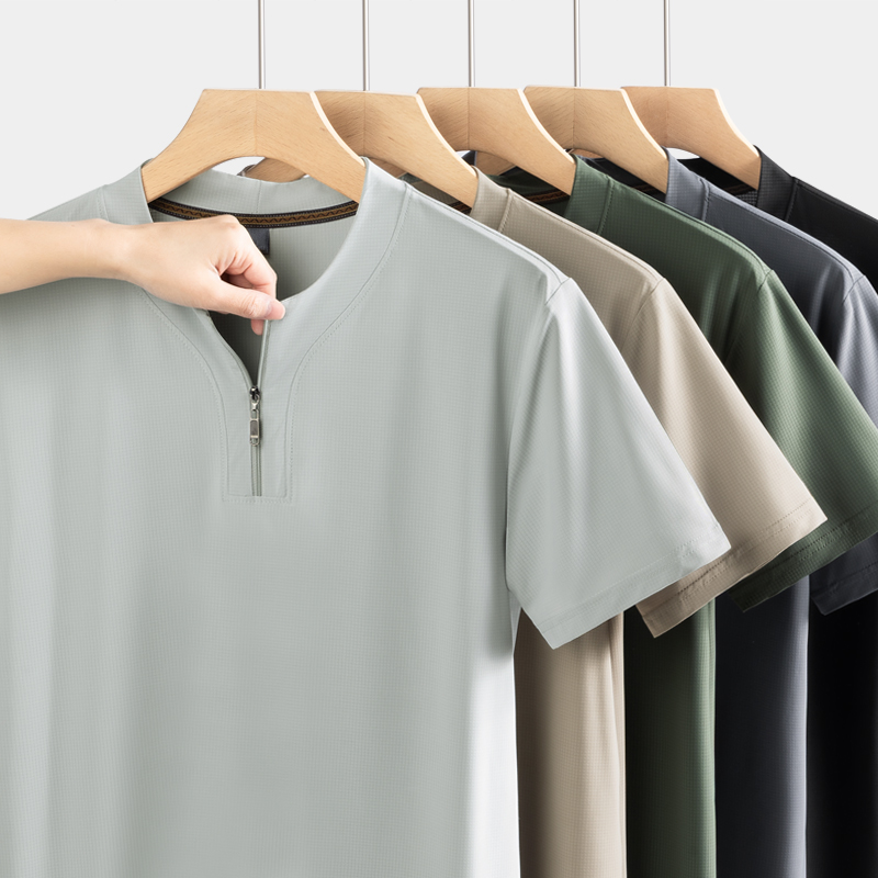 Kaos Henley Pria Ukuran Besar  - Summer Clothing Essentials ulasan dan harga
