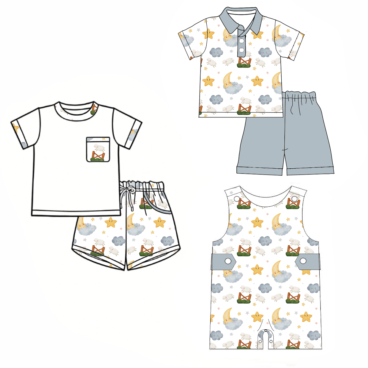 Gaun Tidur Natal Anak Motif Da - Summer Clothing Boutiques ulasan dan harga
