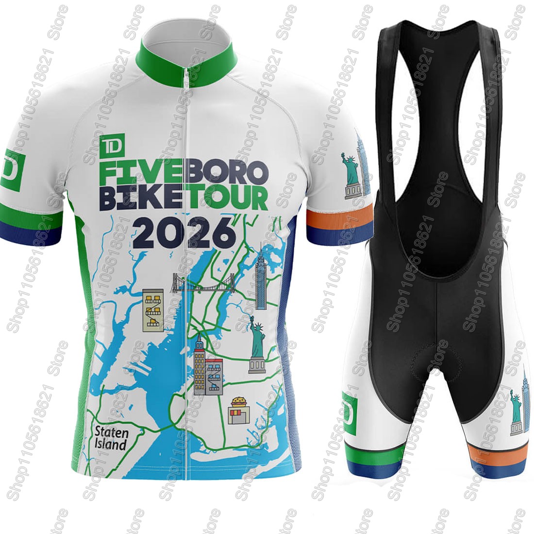 Set Jersey Tim Bersepeda NYC-C - Summer Clothing Nyc ulasan dan harga