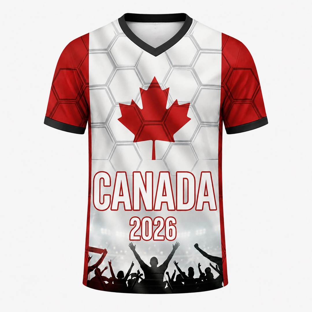 Jersey Sepak Bola Kanada 2026  - Summer Clothing Canada ulasan dan harga
