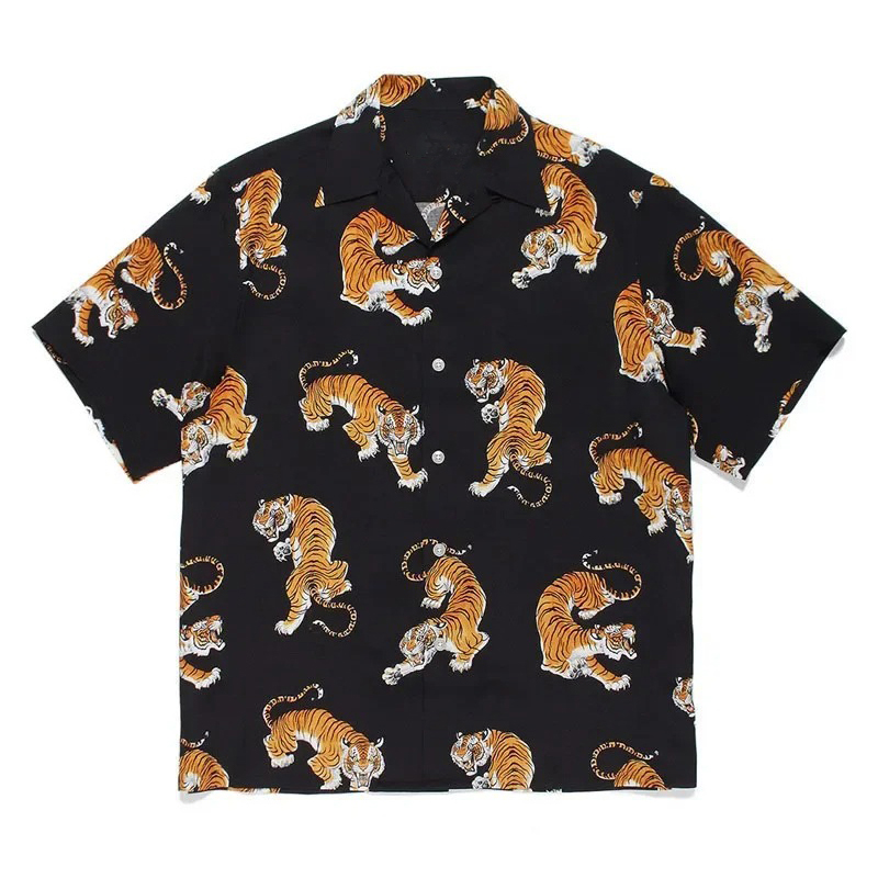 Kemeja Motif Harimau Musim Pan - Summer Clothing Recommendations ulasan dan harga