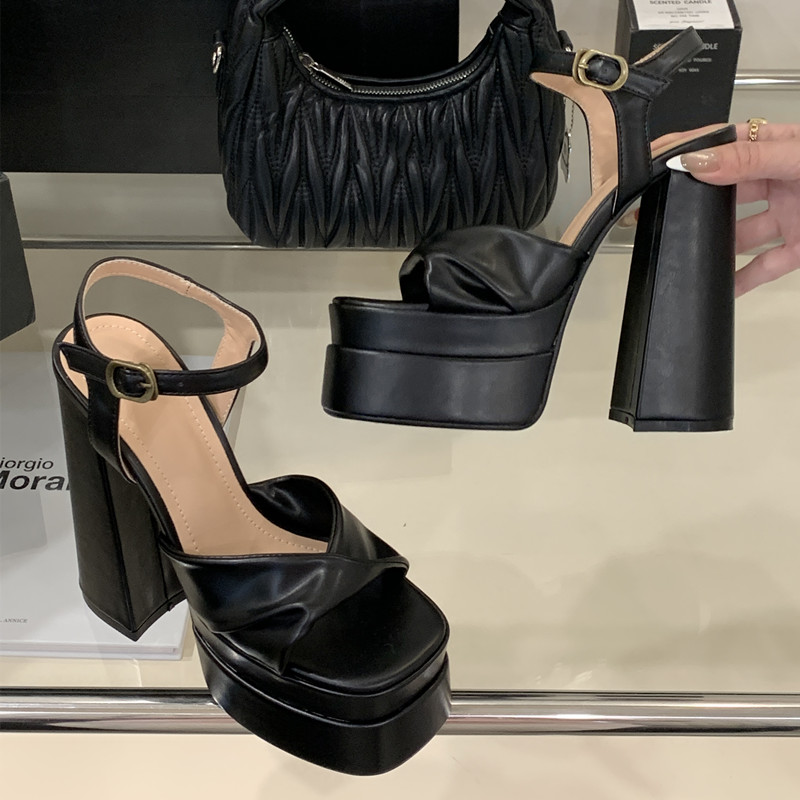 Sandal Gladiator Wanita Wedges - Summer Clothing Sale ulasan dan harga