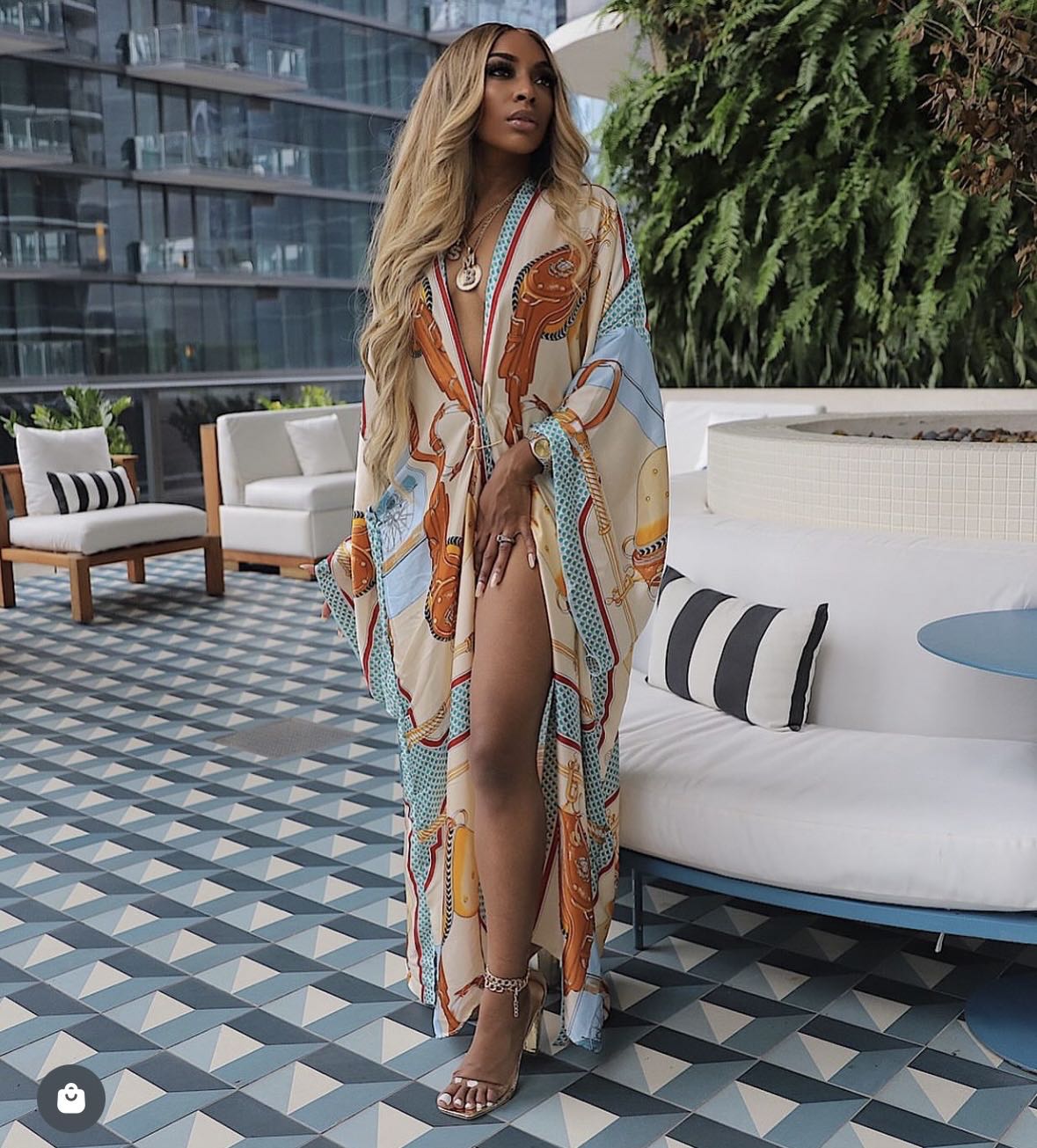 Blogger mode Afrika kimono pri - Summer Clothing Recommendations ulasan dan harga