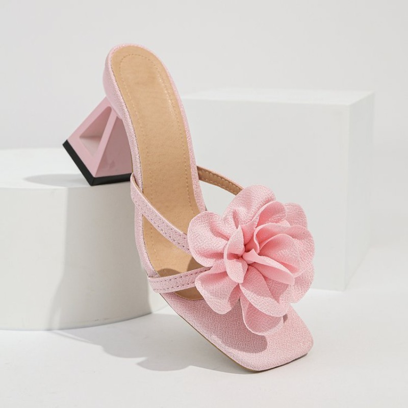 Sandal Dekorasi Bunga 3D Wanit - Summer Clothing Sale ulasan dan harga