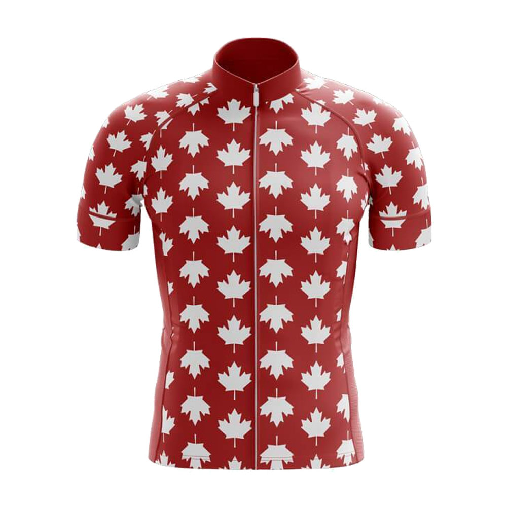 Set Jersey Bersepeda Kanada un - Summer Clothing Canada ulasan dan harga