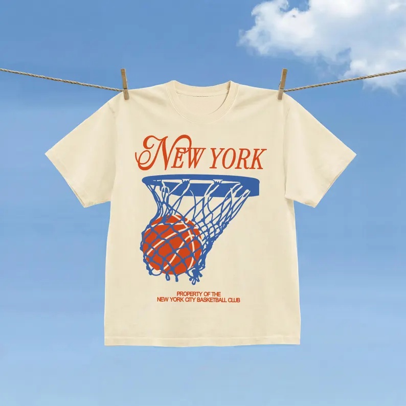 Kaus Basket New York Pria dan  - Summer Clothing Nyc ulasan dan harga