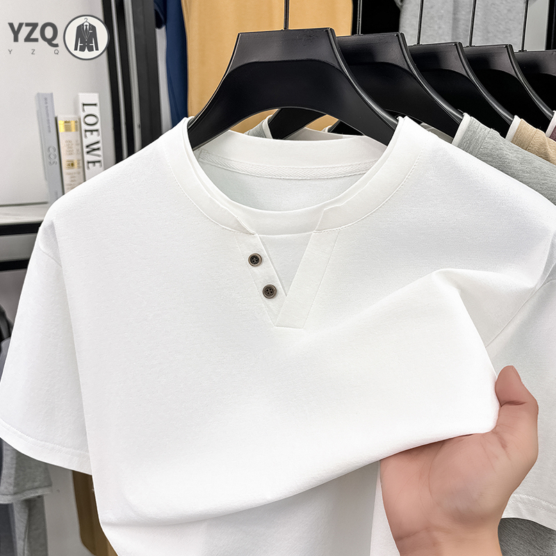 Kaos Lengan Pendek Pria Kerah  - Summer Clothing Essentials ulasan dan harga
