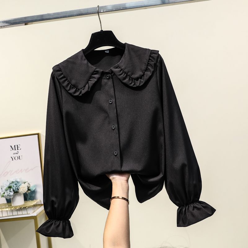 Blus leher boneka hitam, Atasa - Summer Youth Clothing ulasan dan harga