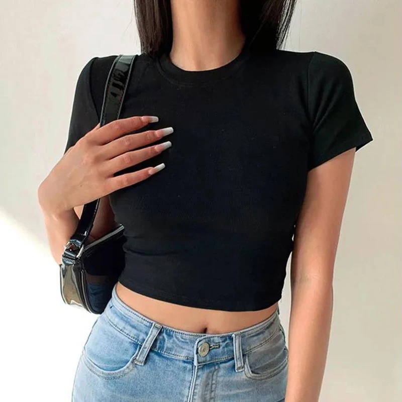 Kaus lengan pendek wanita, kau - Summer Zara ulasan dan harga