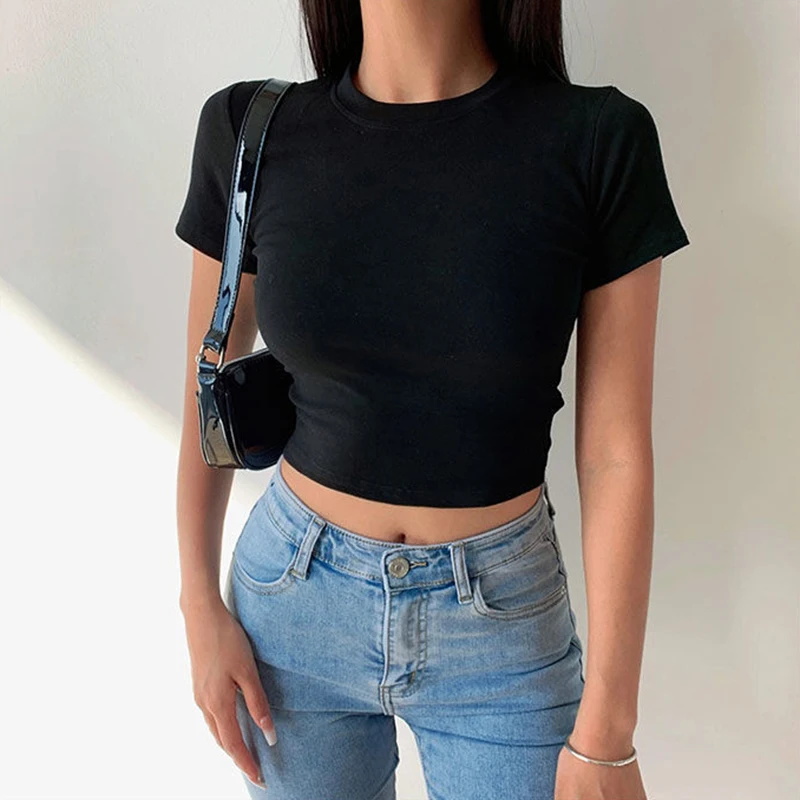 Kaus lengan pendek wanita, kau - Summer Zara ulasan dan harga