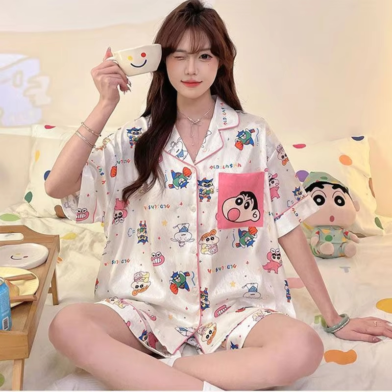 Set Piyama Musim Panas Crayon  - Summer Clothing Gifts ulasan dan harga